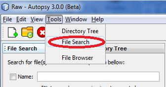 Open File Search Top Component 2